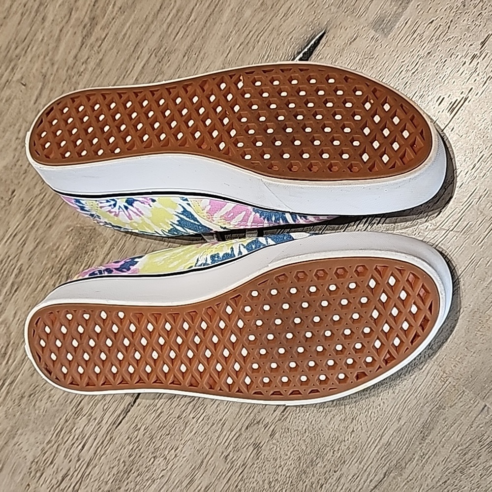 Vans Unisex tie dye sneakers womans size 8.5 or mens 7 - Picture 11 of 11